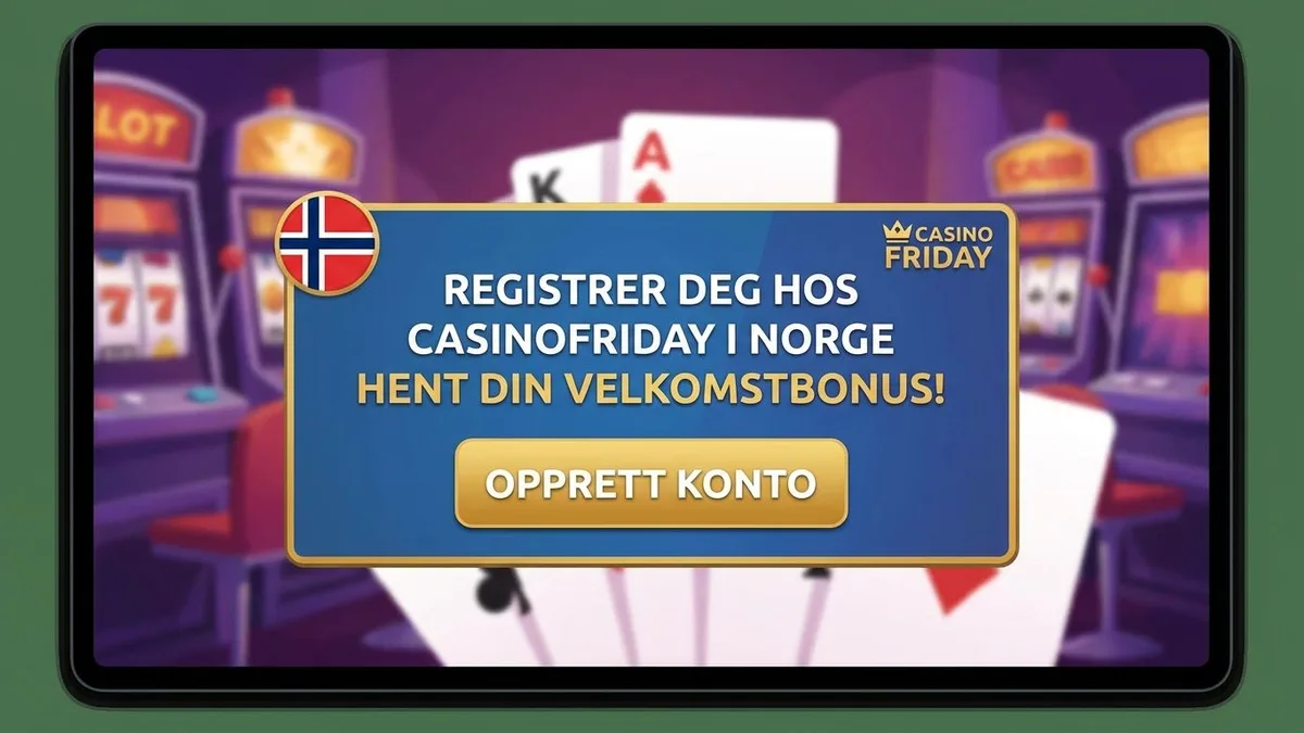 Registrer deg med bonus